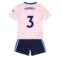 Arsenal Kieran Tierney #3 Fotballklær Tredjedraktsett Barn 2022-23 Kortermet (+ korte bukser)